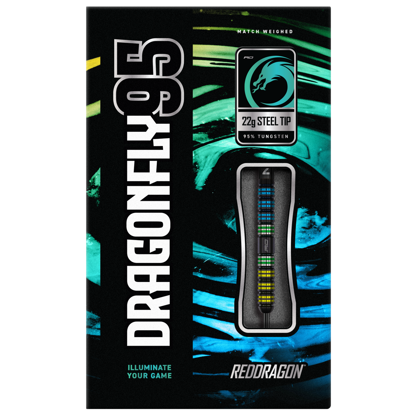 Red Dragon Dragonfly Parallel Steel Tip Darts