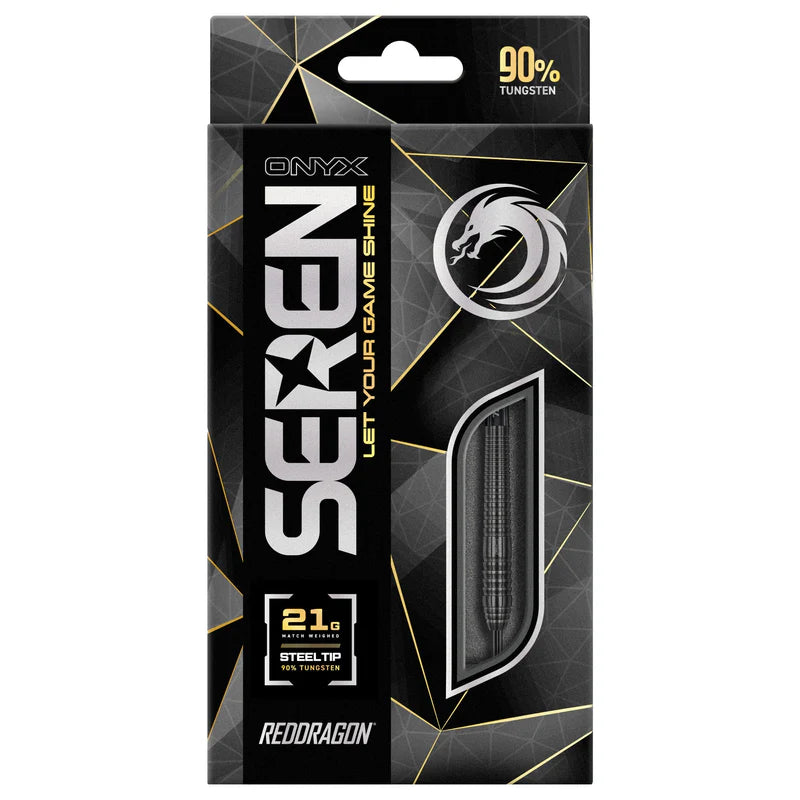 Red Dragon Seren 2 Onyx Steel Tip Darts
