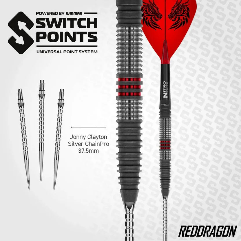 Red Dragon Jonny Clayton Hiraeth Switch Point Darts