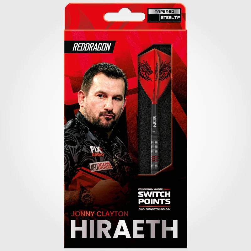 Red Dragon Jonny Clayton Hiraeth Switch Point Darts