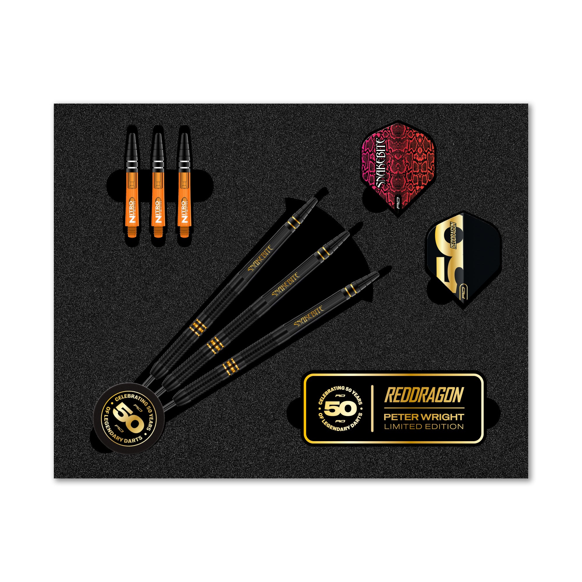 Red Dragon Peter Wright - Limited Edition 50 Years Player Edition