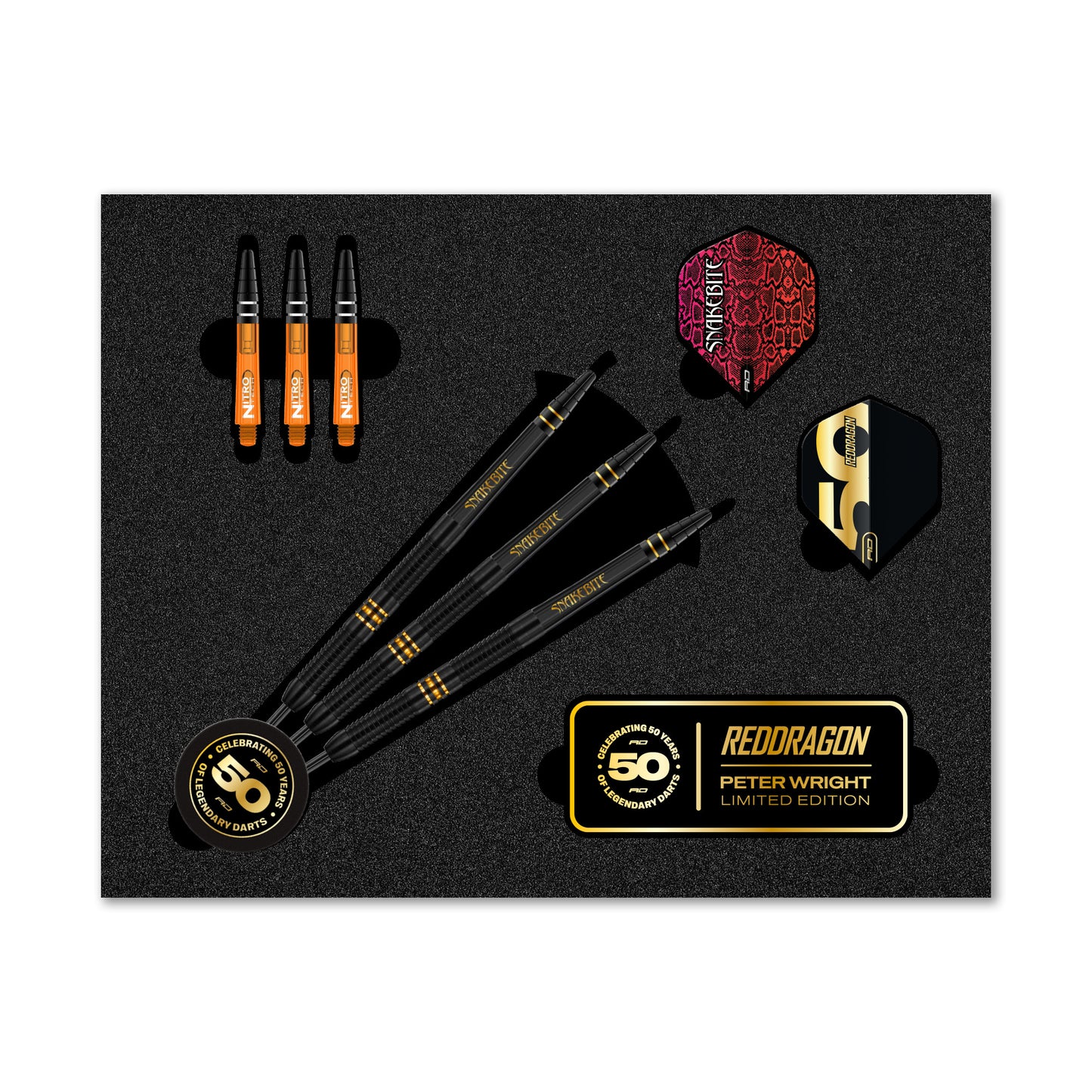 Red Dragon Peter Wright - Limited Edition 50 Years Player Edition