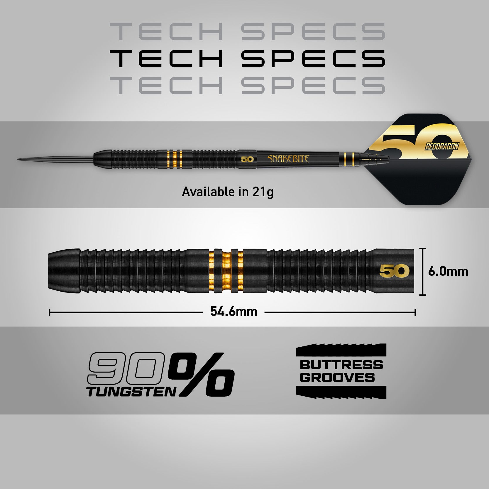 Red Dragon Peter Wright - Limited Edition 50 Years Player Edition