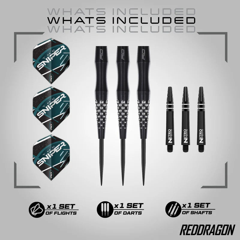 Red Dragon Connor Scutt Steel Tip Darts