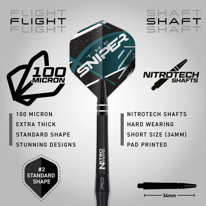 Red Dragon Connor Scutt Steel Tip Darts