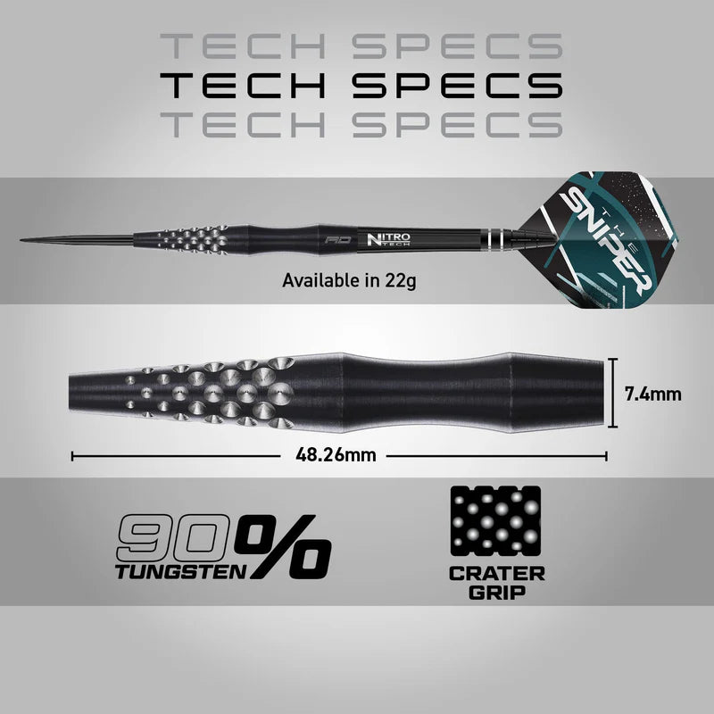 Red Dragon Connor Scutt Steel Tip Darts