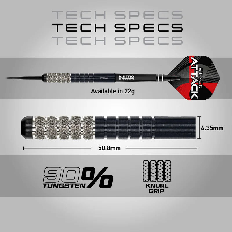 Red Dragon Rob Owen Steel Tip Darts