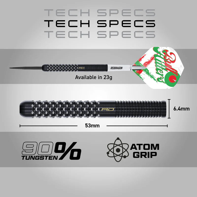 Red Dragon Bullhitters Steel Tip Darts
