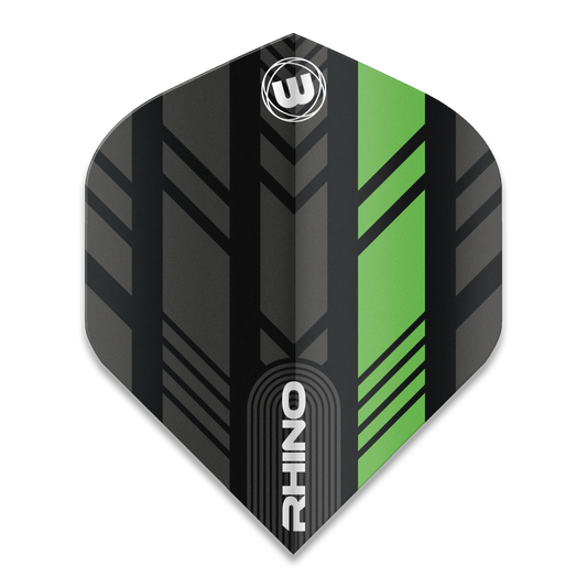 Winmau Rhino Dart Flights - Standard Shape - Green