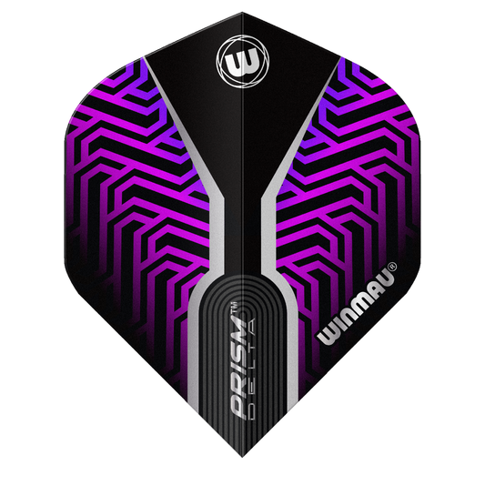 Winmau Prism Delta Darts Flights - Karios Purple