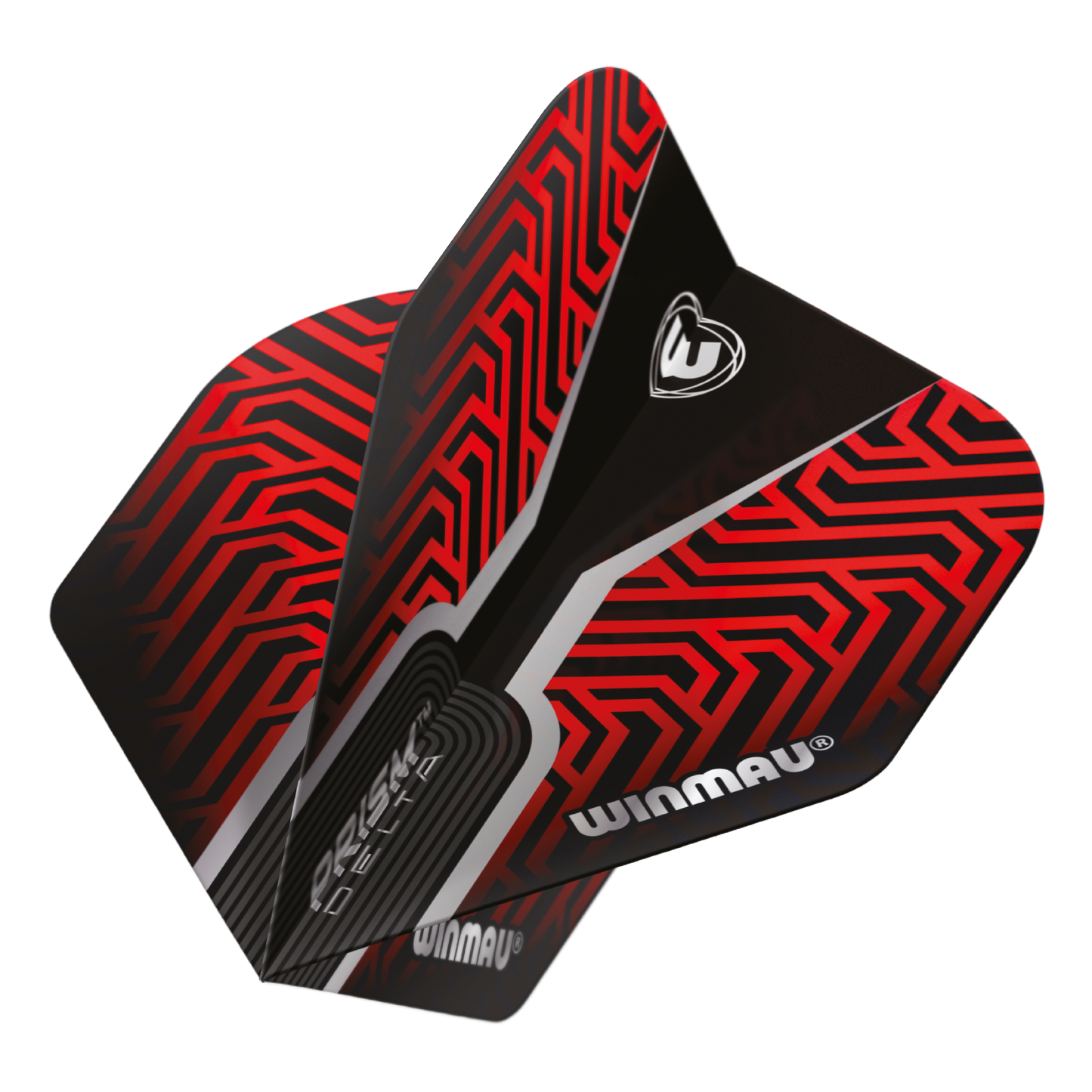 Winmau Prism Delta Darts Flights - Karios Red