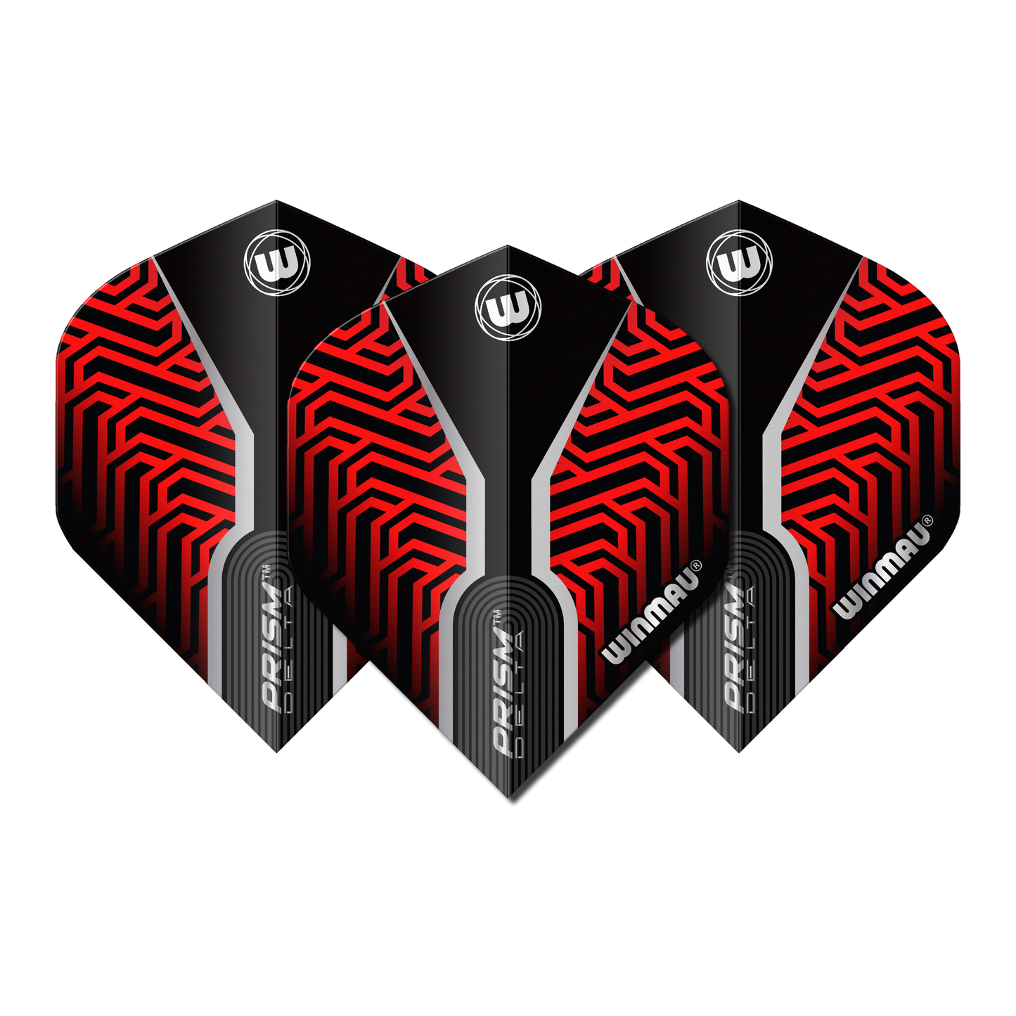 Winmau Prism Delta Darts Flights - Karios Red