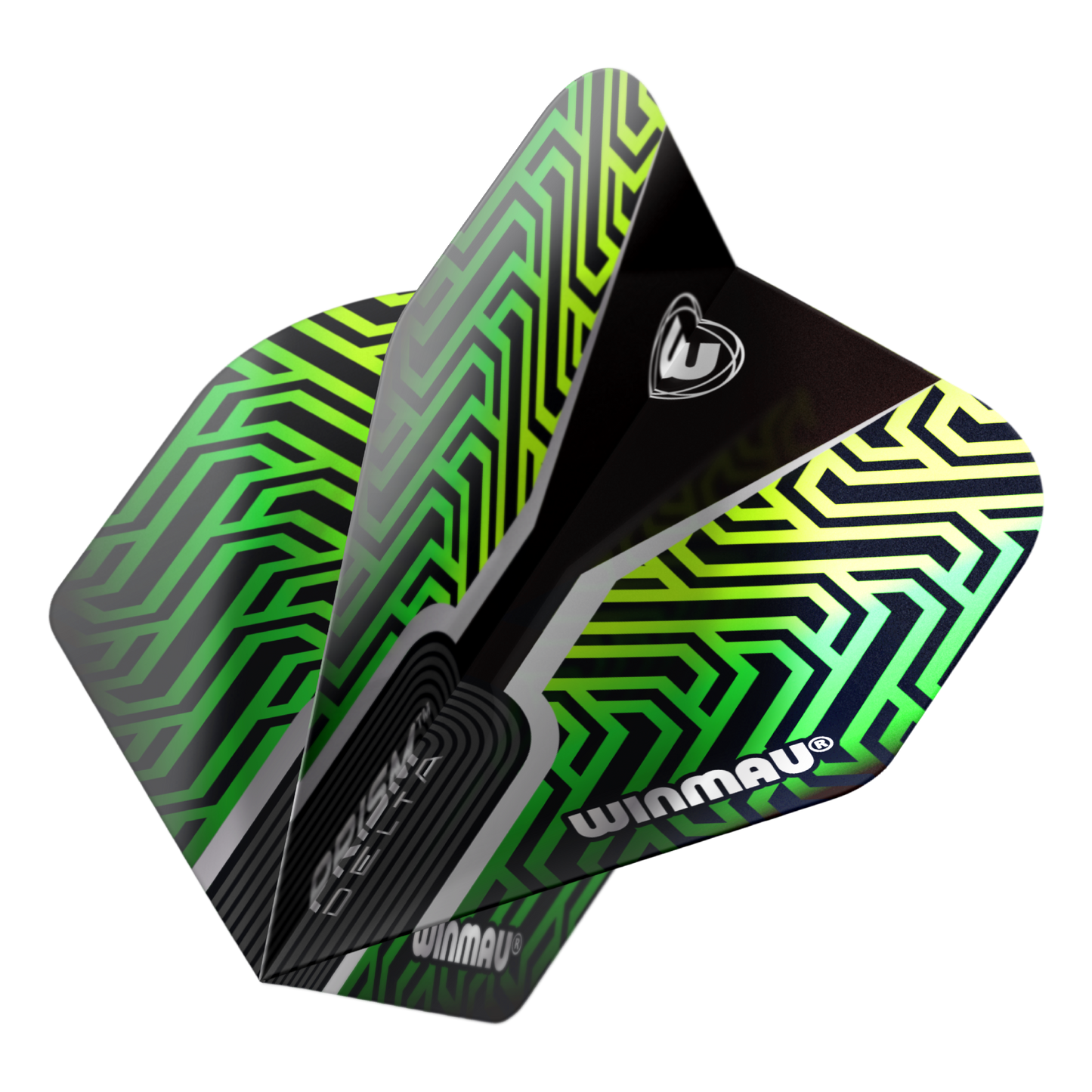 Winmau Prism Delta Darts Flights - Karios Green