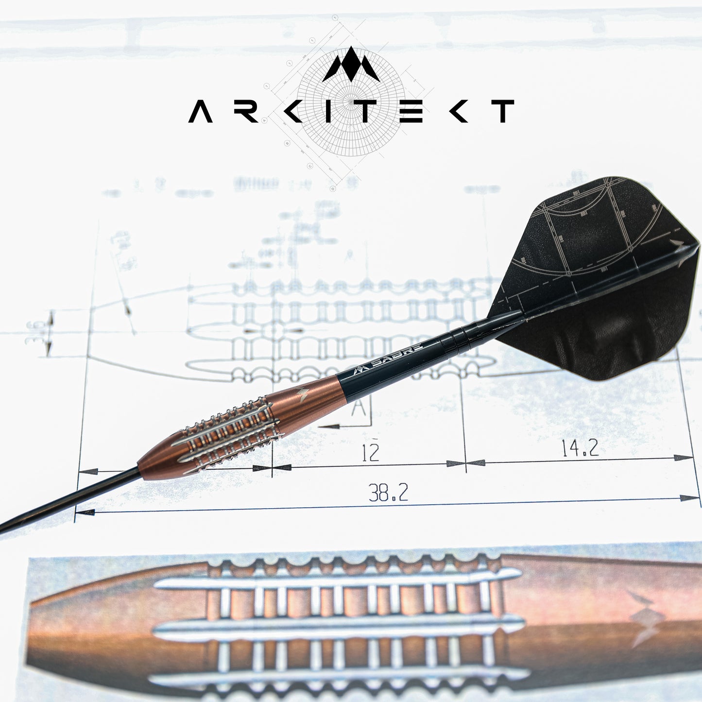 Mission Arkitect Steel Tip Darts