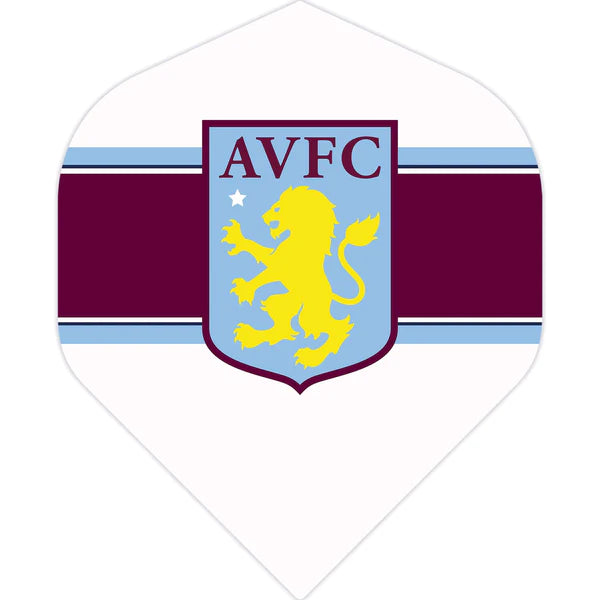 Aston Villa FC Official Darts Flights - White