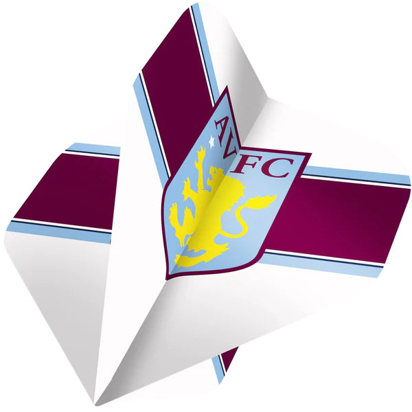 Aston Villa FC Official Darts Flights - White