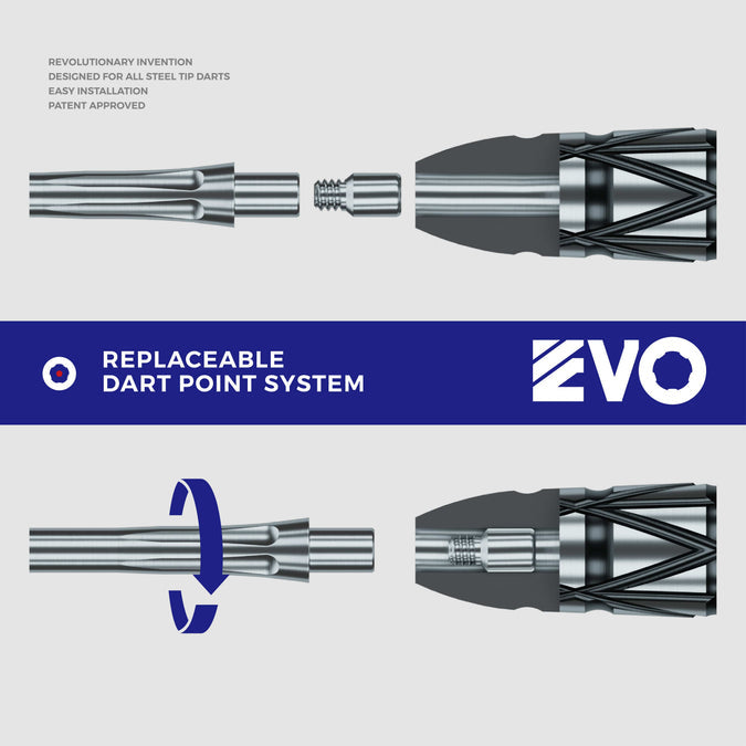 Caliburn Matrix:Reboot M1 EZ-EVO Steel Tip Darts