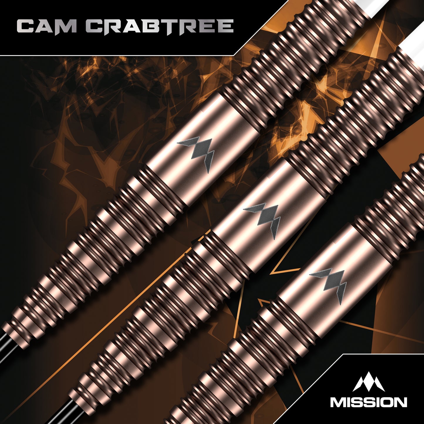Mission Cam Crabtree V2 Steel Tip Darts