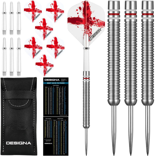 Designa Patriot-X Steel Tip Darts - England