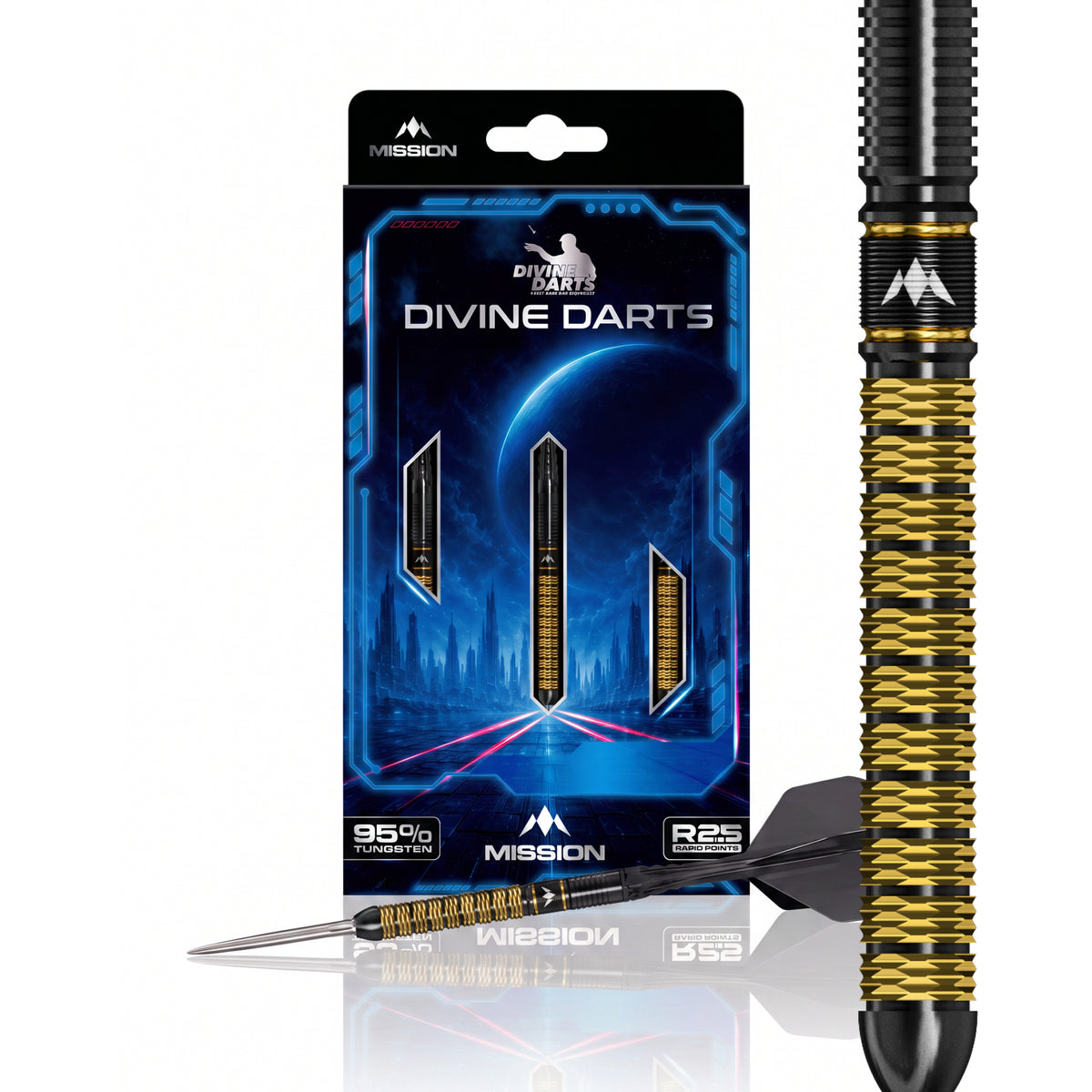 Mission Jake Kenyon Collab R2.5 Steel Tip Darts