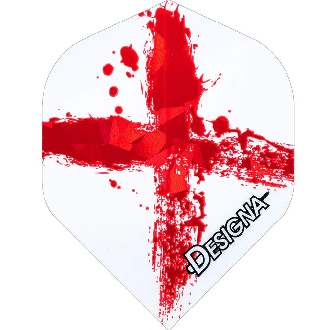 England Darts Flights - St George Cross by Designa