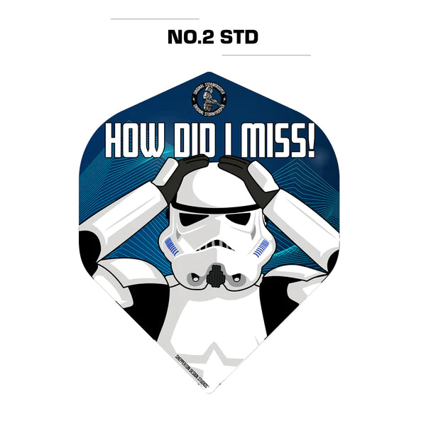 Original Stormtrooper Darts Flights - Official Licensed - How Did I Miss