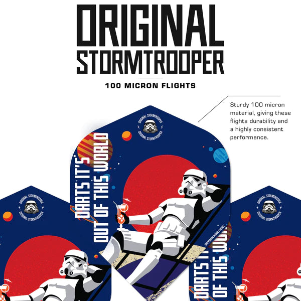 Original Stormtrooper Darts Flights - Official Licensed - Out of this World