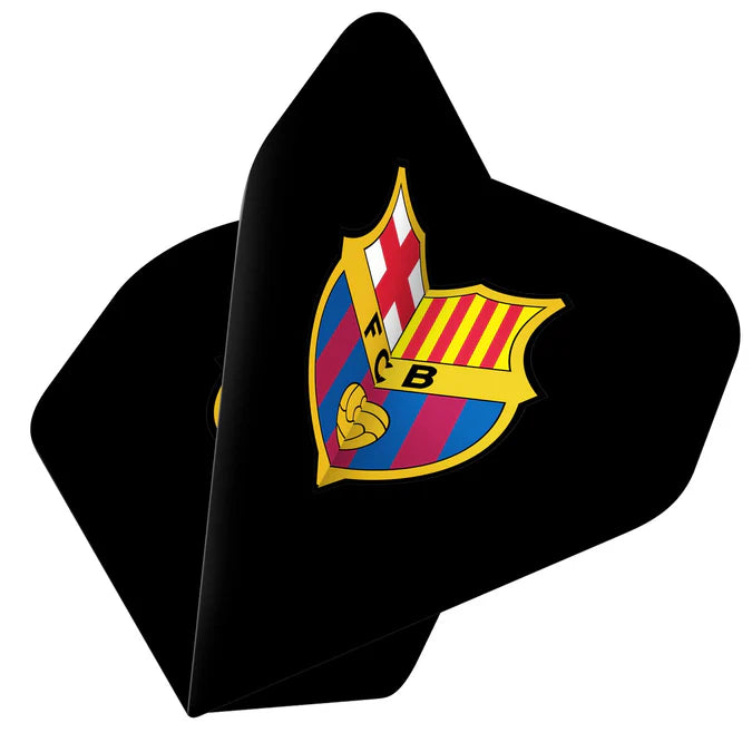 FC Barcelona Official Darts Flights - Black