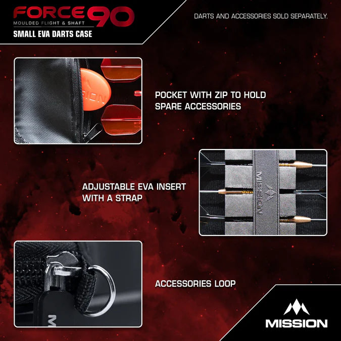 Mission Force 90 EVA Dart Case - Slim