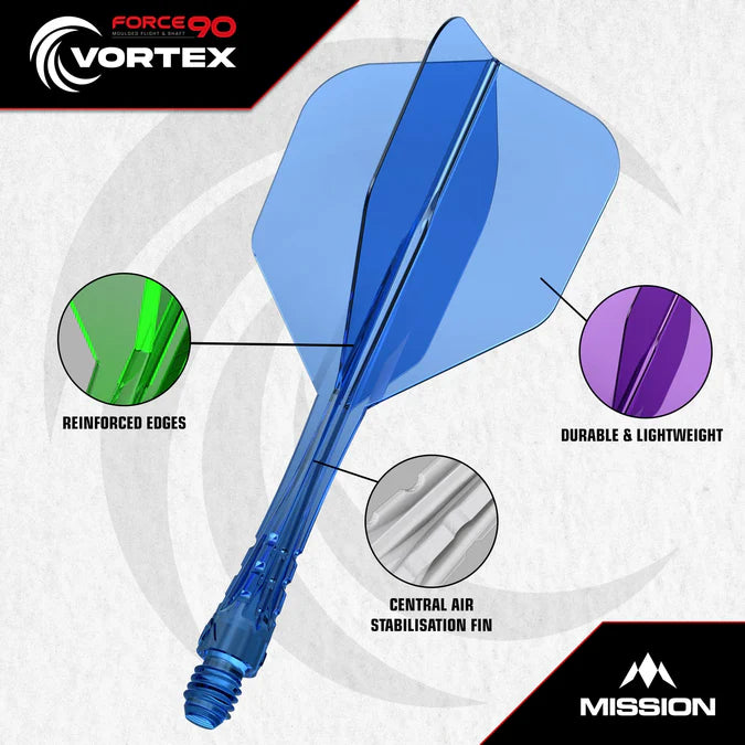 Mission Force 90 Vortex Integrated Flight / Shaft - Standard Shape No.6 & No.2