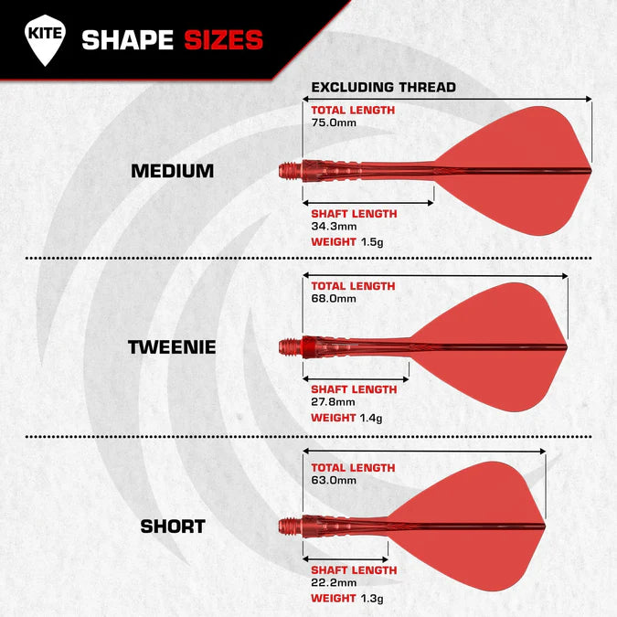 Mission Force 90 Vortex Integrated Flight / Shaft - Kite Shape