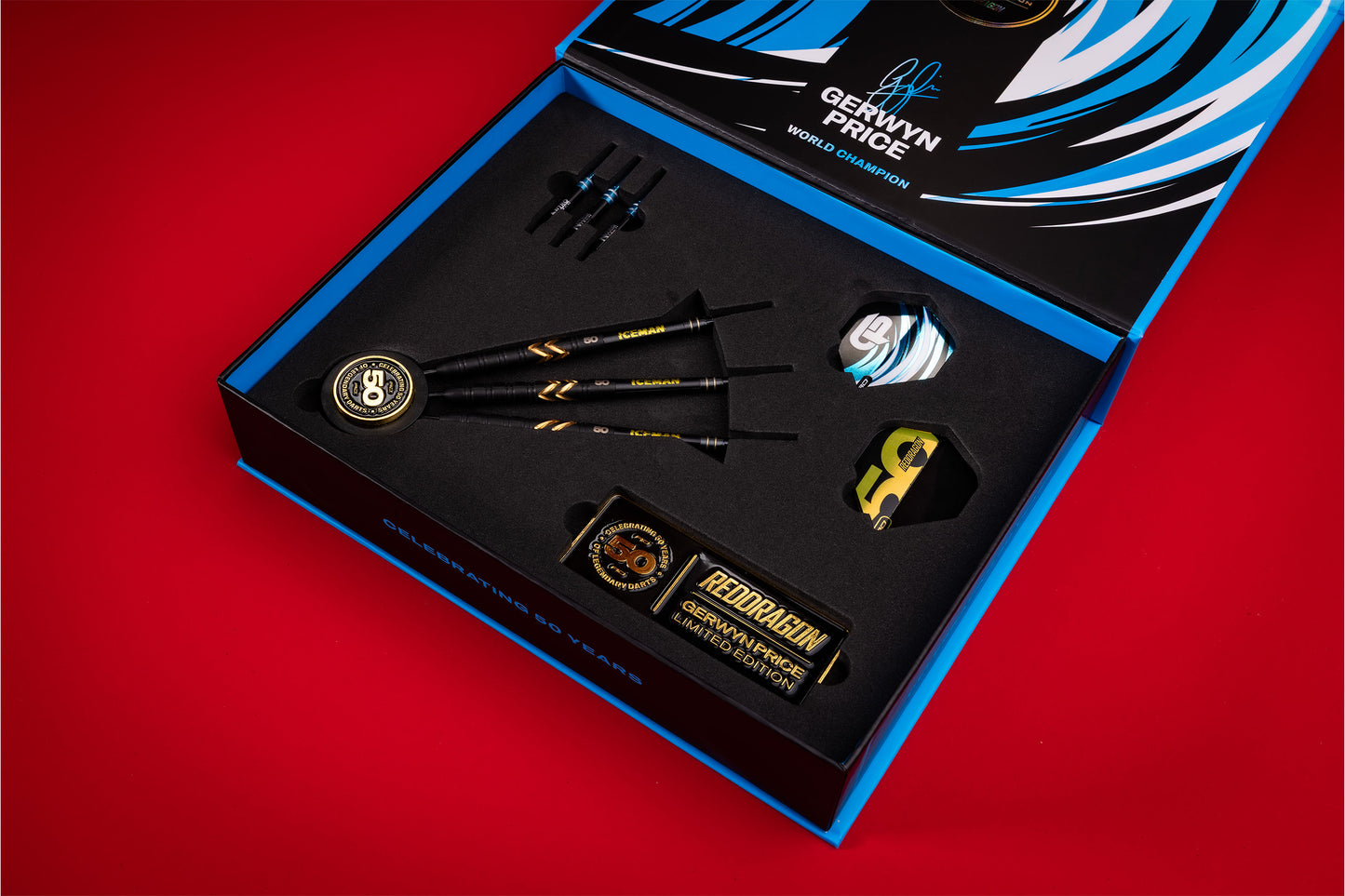 Red Dragon Gerwyn Price - Limited Edition 50 Years Player Edition