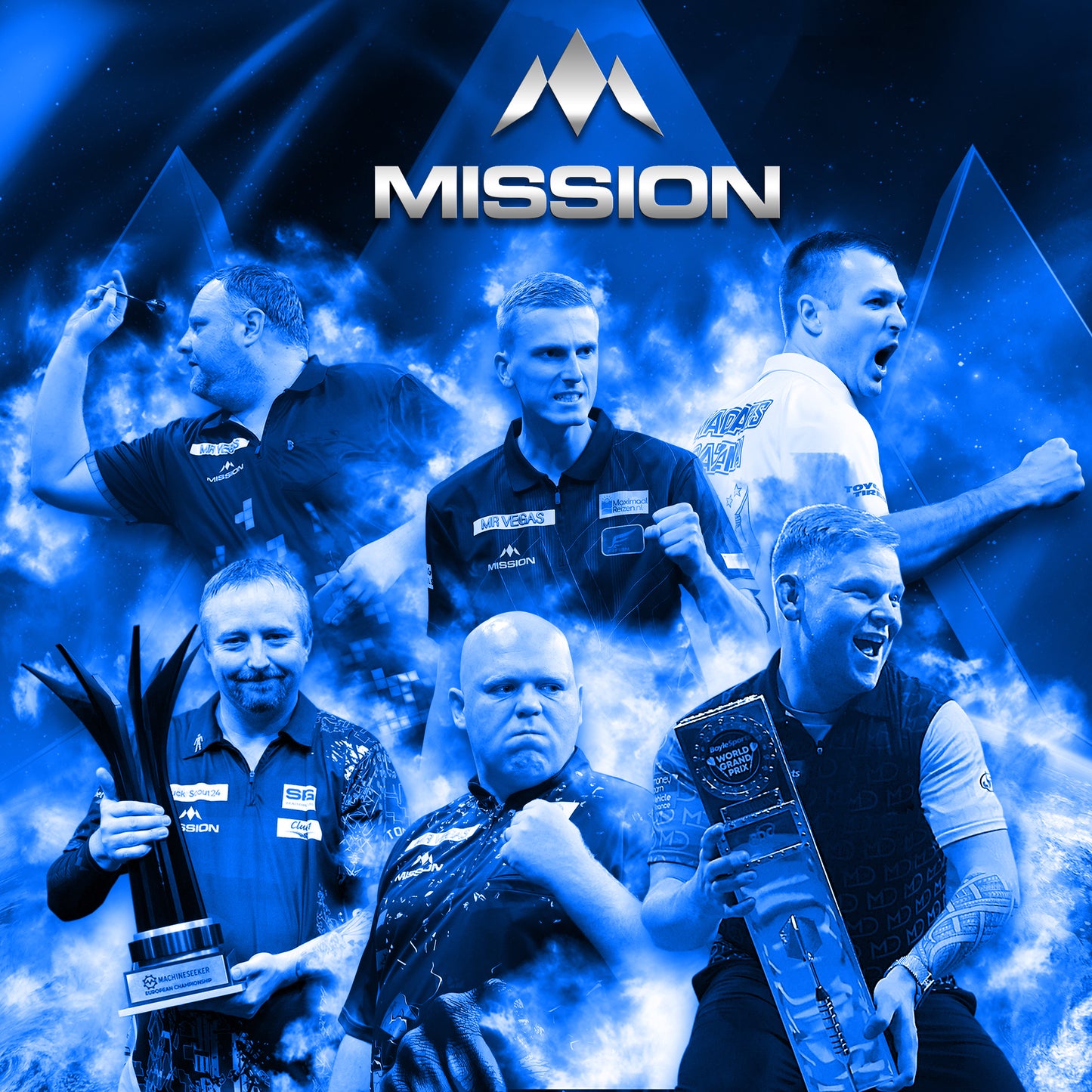 Mission Kaleidos Steel Tip Darts