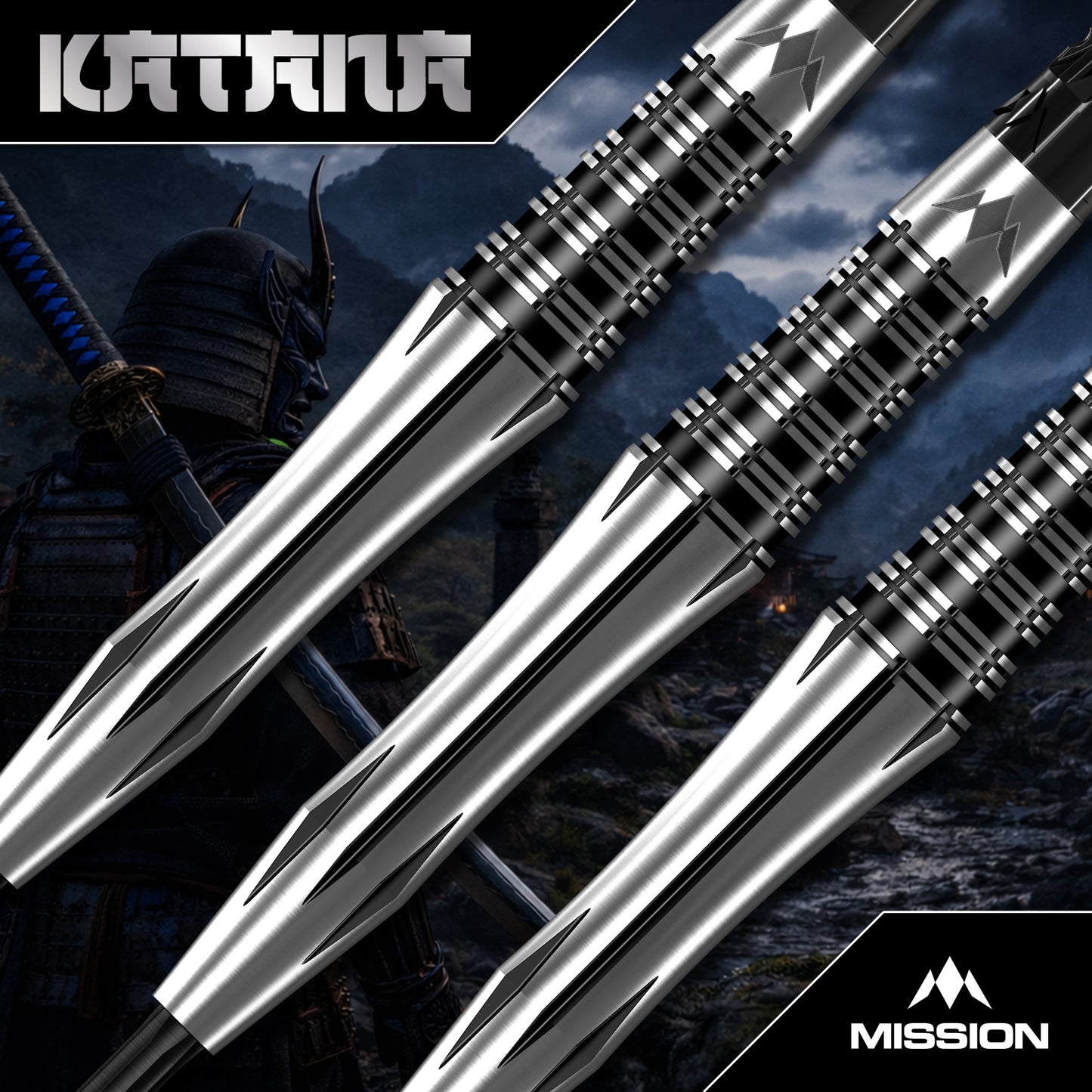 Mission Katana Steel Tip Darts