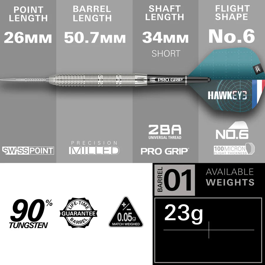 Target Kevin Doets Steel Tip Darts