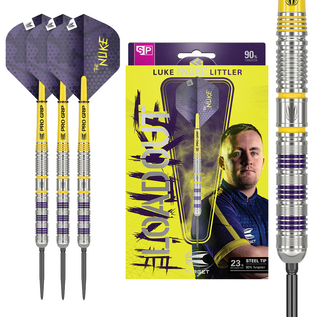 Target Luke Littler Loadout Steel Tip Darts