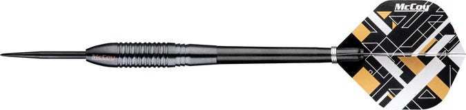 McCoy Marksman 90% Tungsten Steel Tip Darts - Black