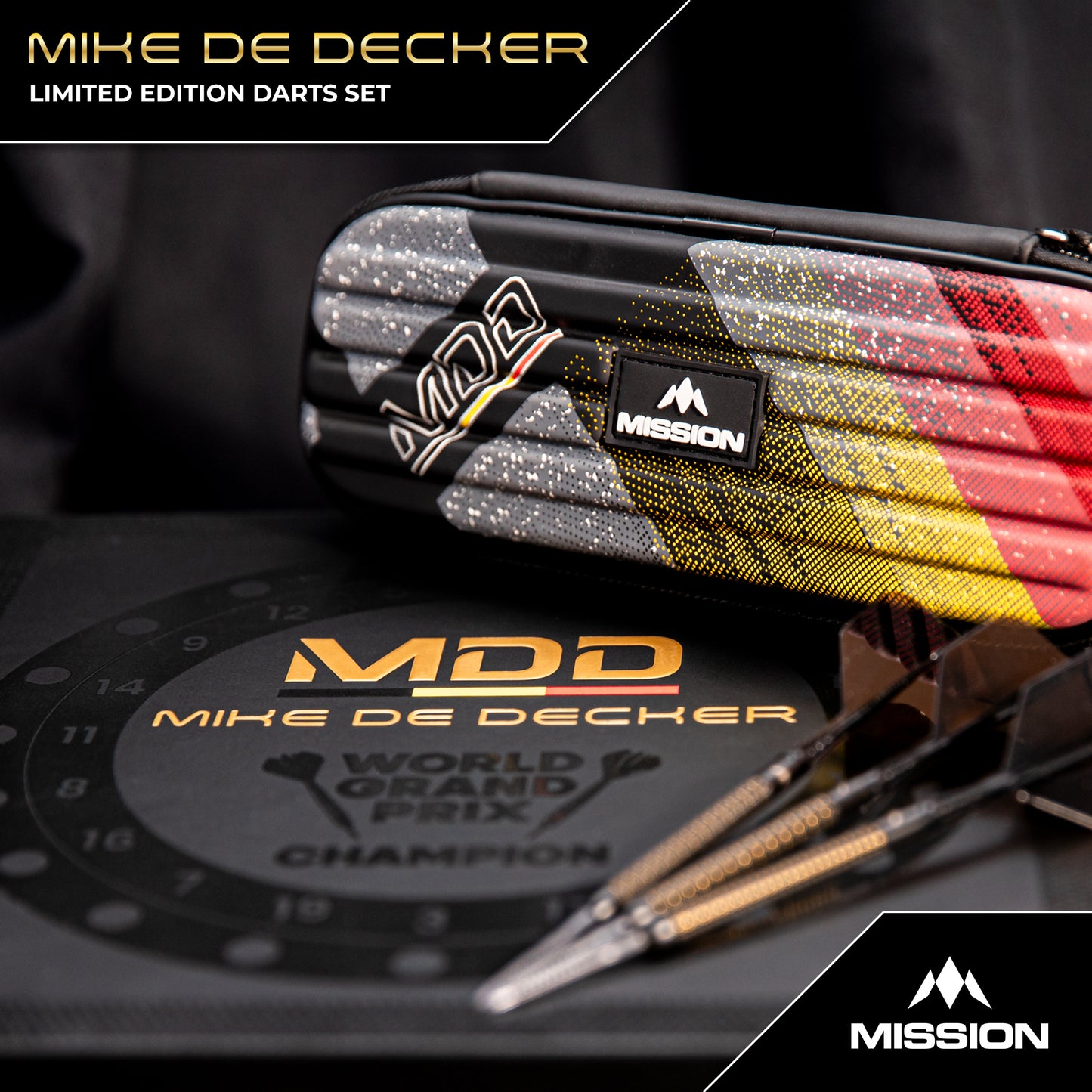 Mission Mike De Decker World Grand Prix Limited Edition Darts