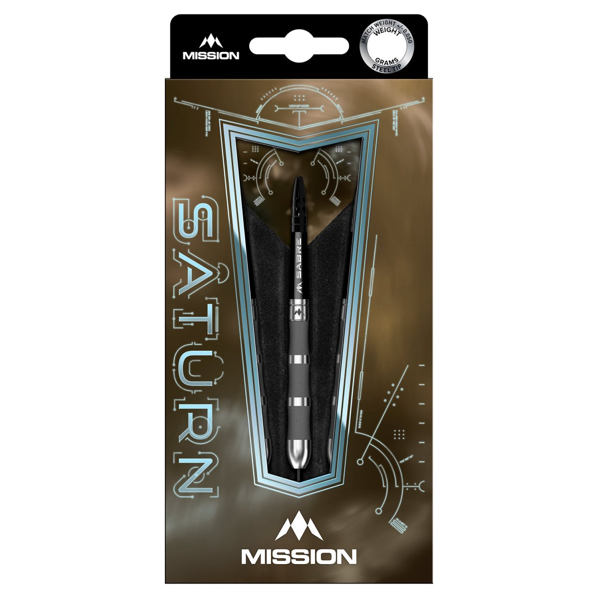 Mission Saturn Fenrir Steel Tip Darts