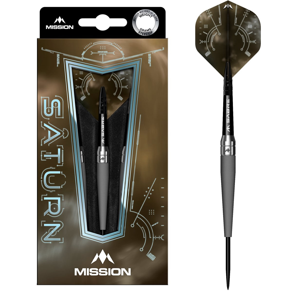 Mission Saturn Titan Steel Tip Darts