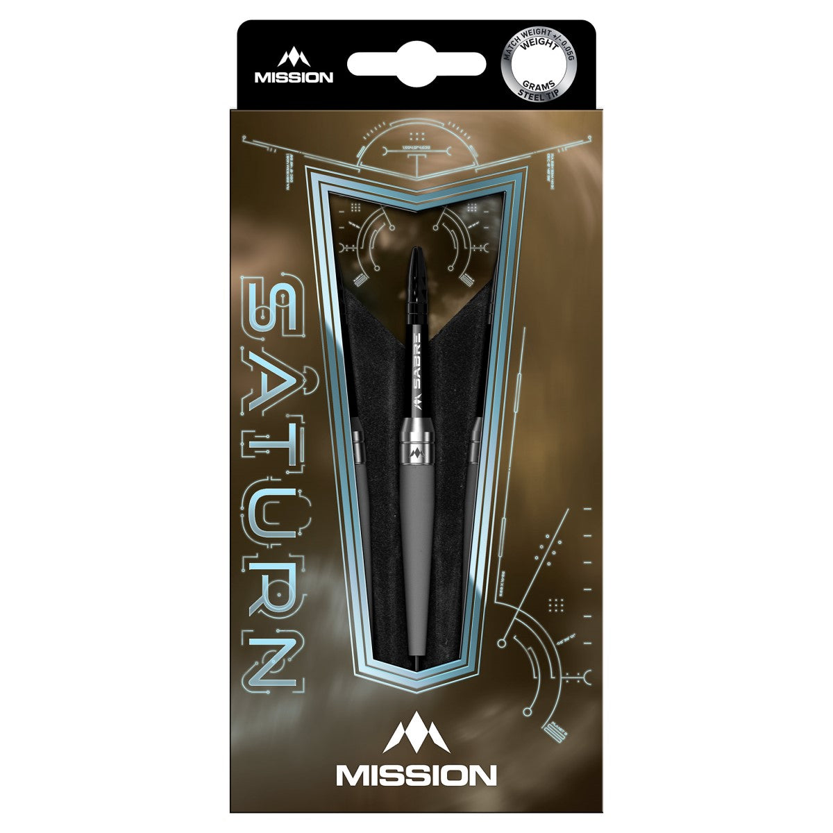 Mission Saturn Titan Steel Tip Darts