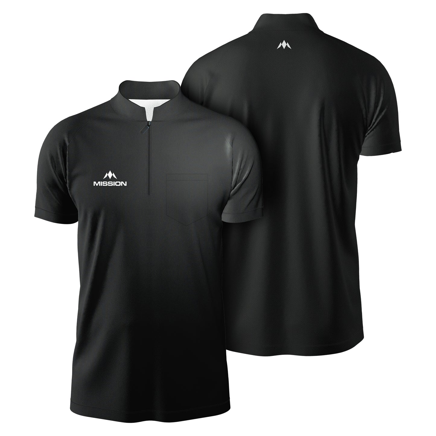 Mission EXOS Cool Collarless Darts Shirt