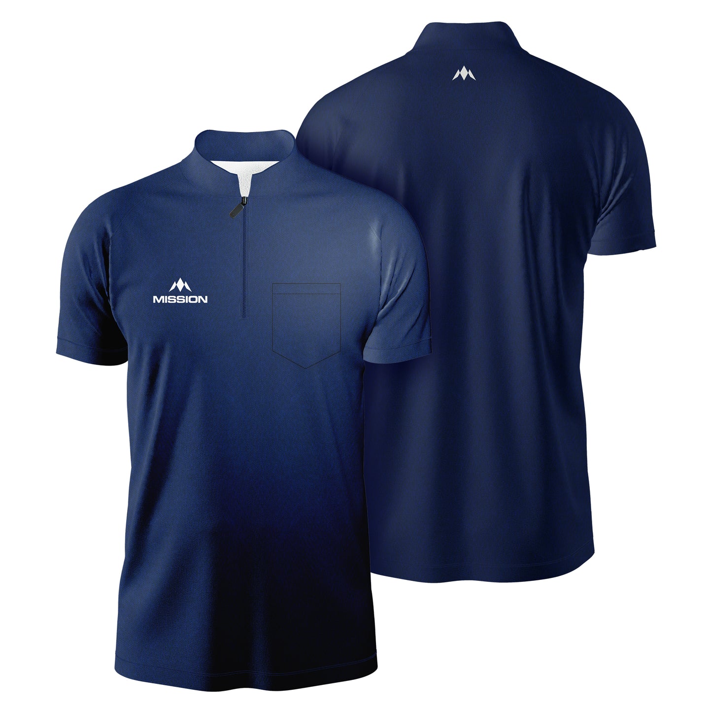 Mission EXOS Cool Collarless Darts Shirt