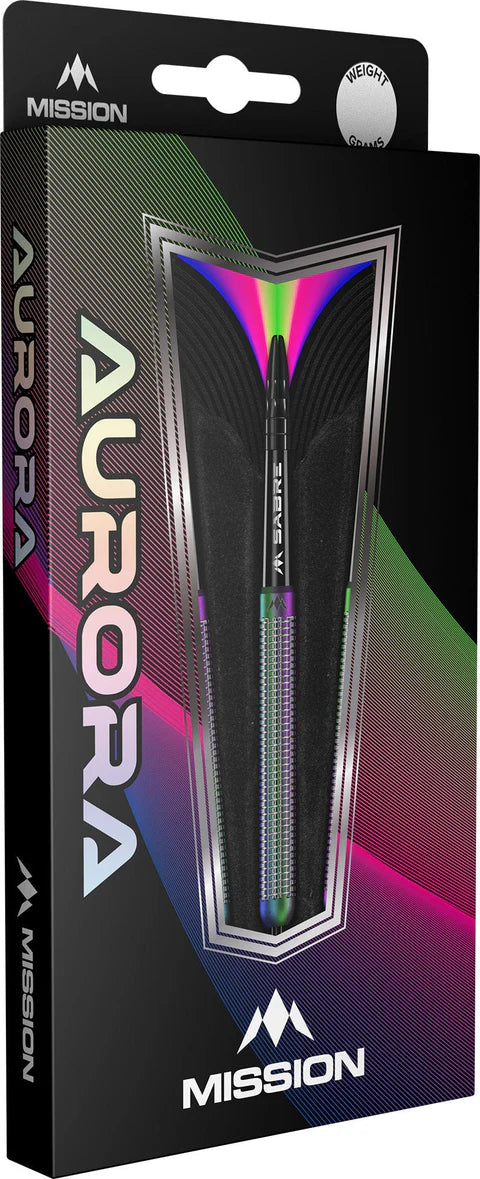 Mission Aurora 90% Tungsten Steel Tip Darts