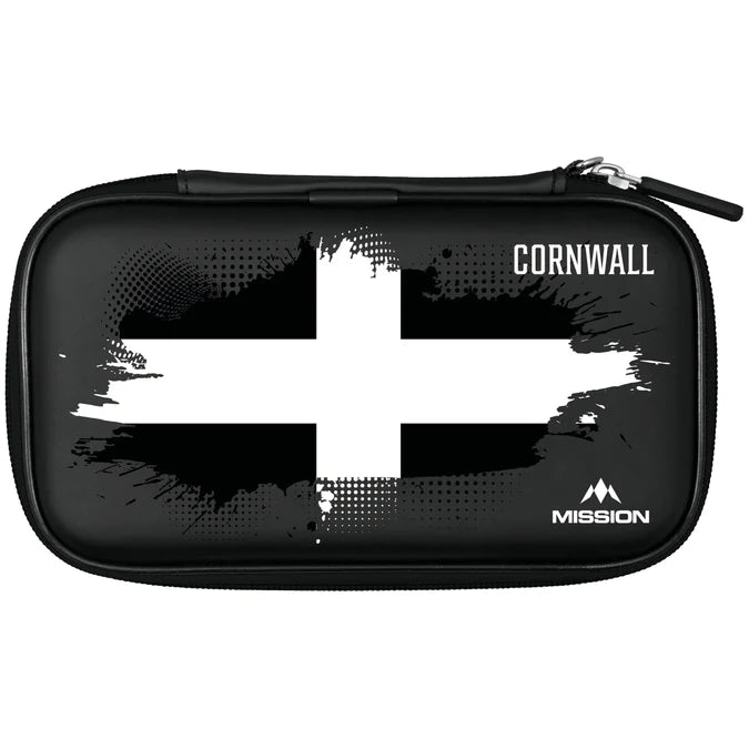 Mission Large Darts Case - Cornwall (St. Piran's Flag)