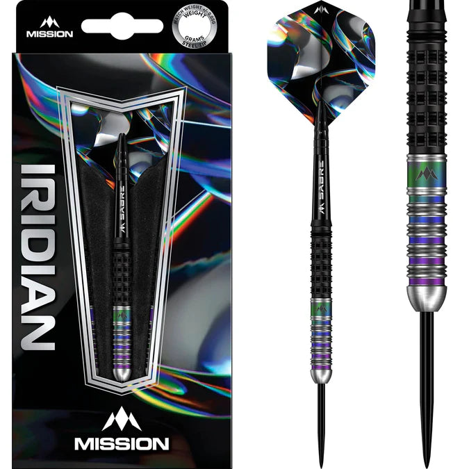 Mission Iridian Steel Tip Darts