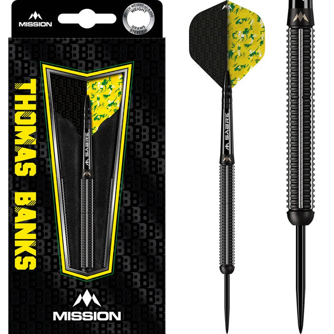 Mission Thomas Banks Steel Tip Darts