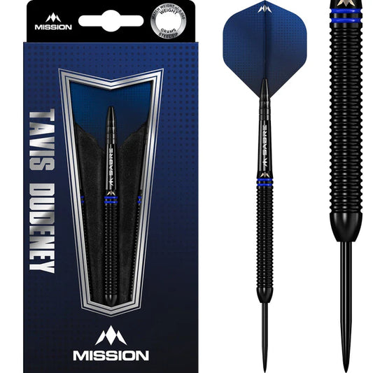 Mission Travis Dudeney Steel Tip Darts