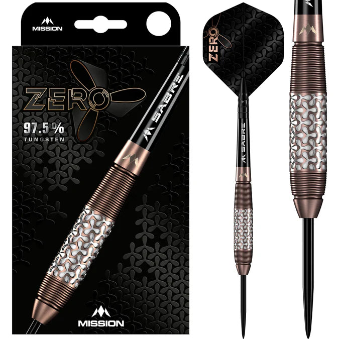 Mission Zero 97.5% Tungsten Steel Tip Darts