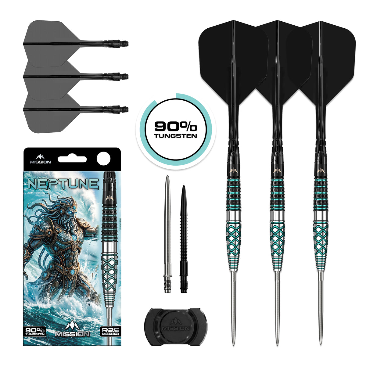 Mission Neptune R2.5 Steel Tip Darts